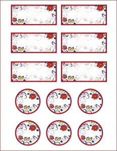 Food Jar Label Template