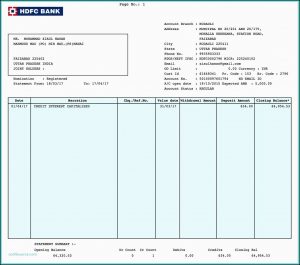 Free Blank Utility Bill Template