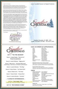Free Christmas Programs Templates For Church