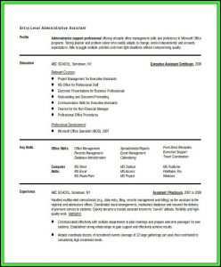 Free Downloadable Administrative Assistant Resume