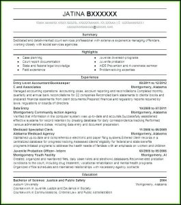 Free Entry Level Resume Templates For Word