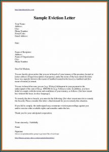 Free Eviction Letter Template Uk