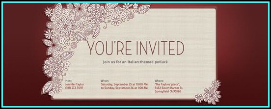Free Evite Wedding Invitations