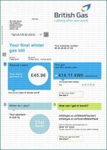 Free Fake Utility Bill Template Uk