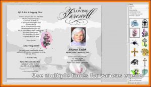 Free Funeral Program Template Microsoft Word 2010