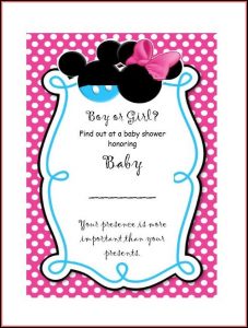 Free Gender Reveal Invitation Templates