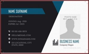 Free Id Badge Template Microsoft Word