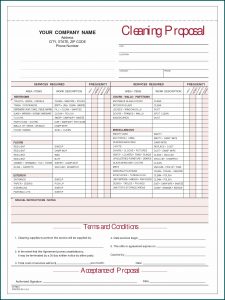 Free Janitorial Proposal Template