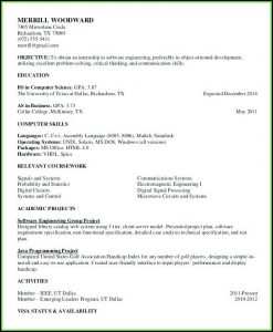 Free Printable Professional Resume Templates