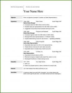 Free Printable Resume Builder With Photo