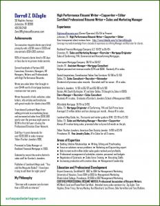 Free Resume Builder Fill In