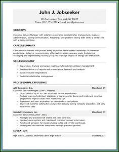 Free Resume Sample Download