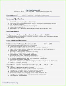 Free Resume Templates For Certified Nursing Assistant