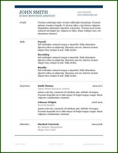Free Resume Templates Microsoft Word Download