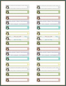 Free Template For Hanging File Folder Tab Inserts