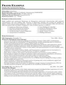 Government Resume Writing