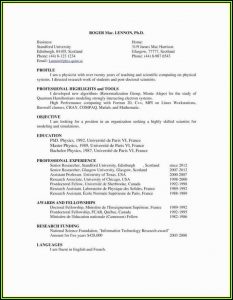 Hacer Un Resume De Trabajo Gratis