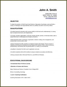 How To Prepare My First Resume