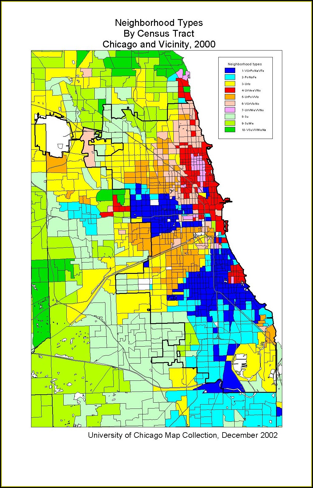 Map Of Chicago Neighborhoods By Ethnicity