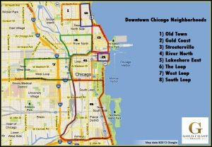 Map Of Chicago Neighborhoods Gold Coast