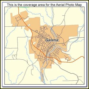Map Of Downtown Galena Illinois