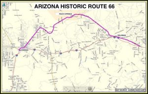 Map Of Historic Route 66 In Illinois