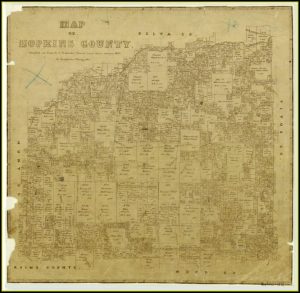 Map Of Hopkins County Texas
