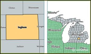 Map Of Ingham County Mi