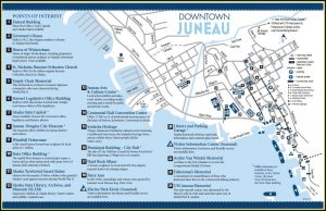 Map Of Juneau Alaska Port