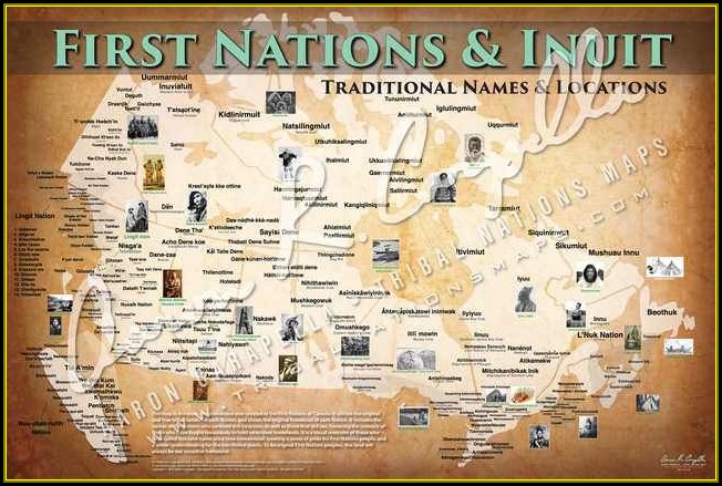 Map Of Native American Tribes Pre Columbian