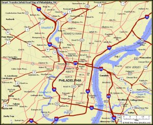 Map Of Phila