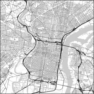 Map Of Philadelphia Pennsylvania