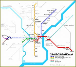 Map Of Philadelphia Subway