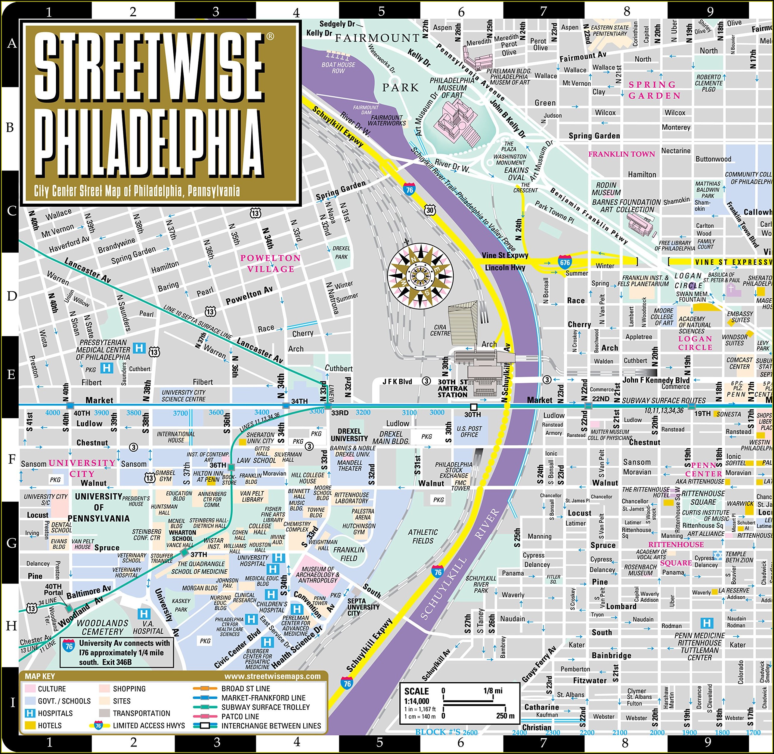 Map Of Philadelphia