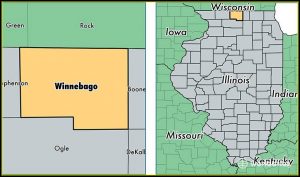 Map Of Winnebago County Illinois