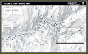Map Of Yosemite Area And Surrounds