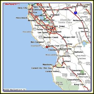 Map Of Zip Codes In Santa Clara County Ca