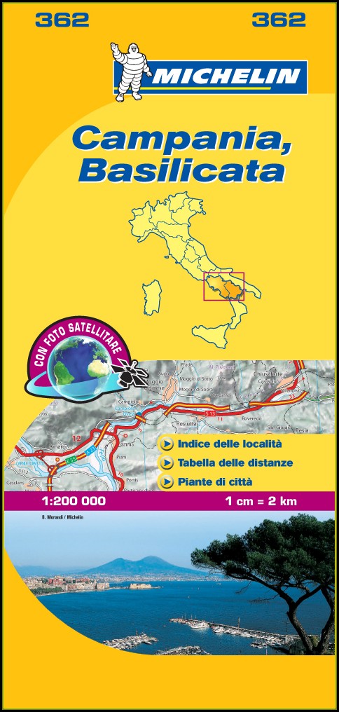 Michelin Map Italy 362