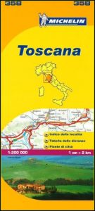 Michelin Map Italy Tuscany 358