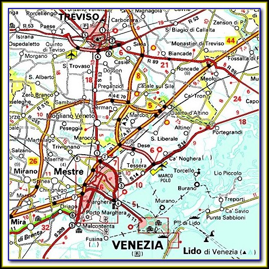 Michelin Map Of Italy Amazon