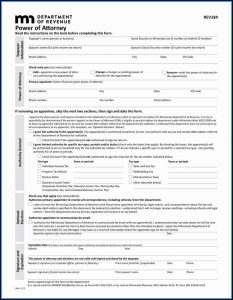 Financial Poa Form Indiana