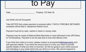 Florida 7 Day Eviction Notice Form