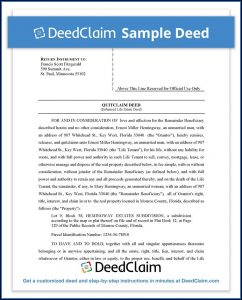 Florida Enhanced Life Estate Deed Form