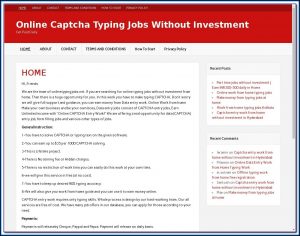 Form Filling Online Jobs Without Investment In India