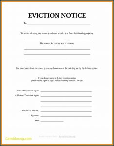 Free 30 Day Eviction Notice Form Illinois