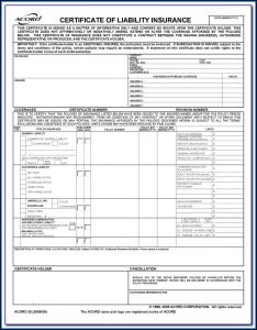 Free Acord 25 Fillable Forms