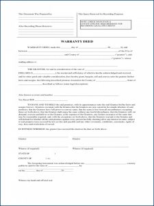 Free Florida Warranty Deed Template