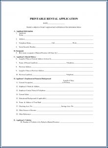 Free Printable 6 Month Lease Agreement Form