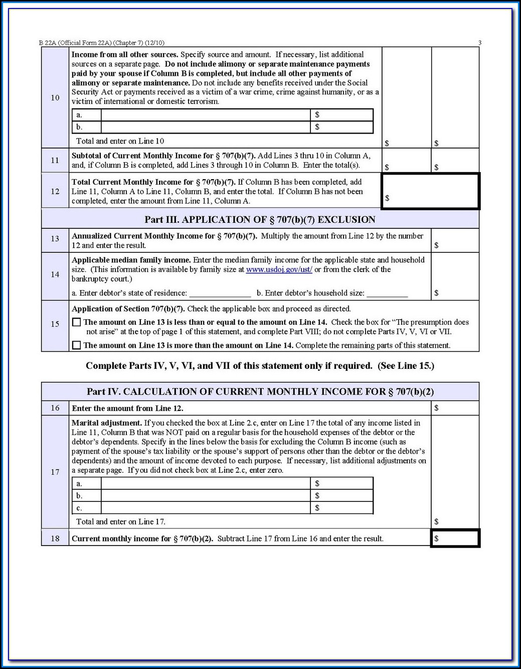 Georgia Bankruptcy Forms Chapter 7