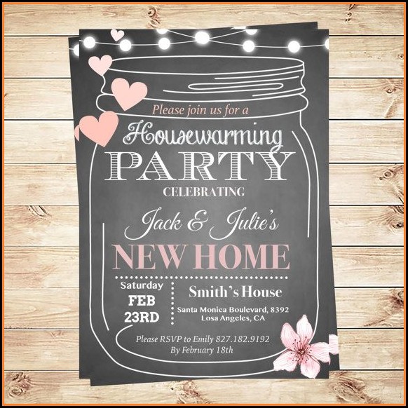 Housewarming Party Template
